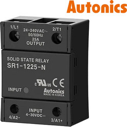 RELAY SOLID STATE PANEL 25A 4-30VDC INPUT SR1-1225-N AUTONICS