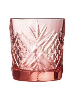 Luminarc Σετ Ποτήρια Νερού Γυάλινα Salzburg Ροζ 300ml 4τμχ COQ2275