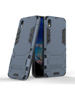 Θήκη Κινητού BBR Iron Αντικραδασμική (Armor - Shockproof ) με ενσωματωμένη βάση στήριξης (Kickstand ) για HONOR 8S NAVY BLUE
