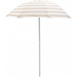 Inart Ομπρέλα Θαλάσσης Μπεζ 1.6m 6-70-151-0018