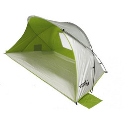 Panda Outdoor Labur Αυτόματη Τέντα Παραλίας Ασημί 270x120x110cm 10413