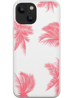 Θήκη Palms iPhone 13 Flexible TPU (Διάφανη Σιλικόνη)