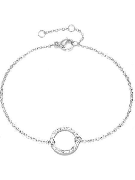 Obaku Γυναικείο Βραχιόλι Αλυσίδα από Ασήμι 925 με Ζιργκόν J101BII-17S