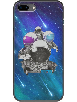 Θήκη Astro Crew iPhone 7 Plus Black TPU (Μαύρη Σιλικόνη)