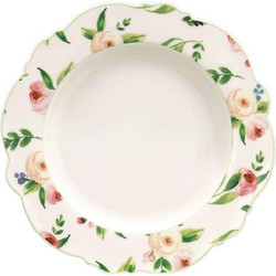 Cryspo Trio Πιάτο Βαθύ Πορσελάνης Primavera Green 23cm 28-097-02