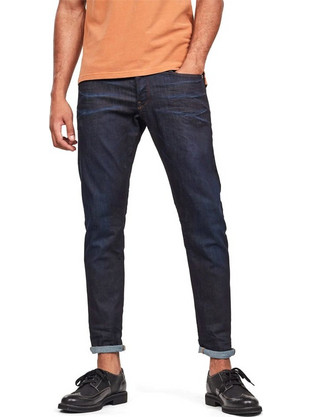 G-Star RAW Ανδρικό Τζιν Παντελόνι Κανονική Εφαρμογή Navy Μπλε 51003-7209-89