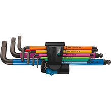 Wera Σετ 9 Κλειδιά Allen σε Σχήμα L 950/9 Hex-Plus HF 1Κωδικός: 05022210001