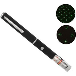 Laser Pointer 5mW 532nm πράσινο με κεφαλή για εναλλακτικά σχέδια ΟΕΜ