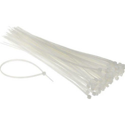Sapiselco Δεματικά Καλωδίων 200x3,5mm Λευκό 100τμχ