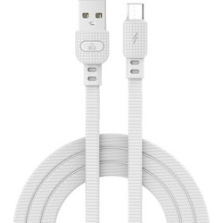 Data cable Powertech PTR-0098 Armor Micro USB to USB 2.0 καλώδιο δεδομένων 1m White