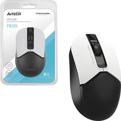 A4Tech Fstyler FB12S Ασύρματο Bluetooth Ποντίκι Black White