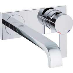 Μπαταρία νιπτήρος τοίχου Grohe Allure-Μήκος 22 εκ
