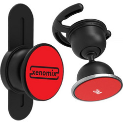 ΒΑΣΗ ΣΤΗΡΙΞΗΣ XENOMIX POPSLIDE SERIES ΚΙΝΗΤΟΥ/TABLET ΜΕ ΛΑΒΗ POP SOCKET ΚΑΙ SLIDER ΓΙΑ ΤΑΜΠΛΟ (ΜΑΥΡΟ)