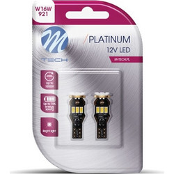 M-tech W16W T15 LED 12/24V 1,8W 2τμχ