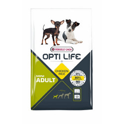 Versele-Laga Opti Life Adult Mini Chicken & Rice 7.5kg