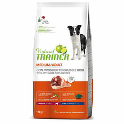 Natural Trainer Adult Medium Prosciutto 12kg
