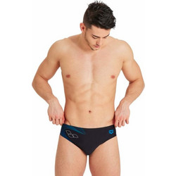 Arena Briefs Αθλητικό Ανδρικό Μαγιό Σλιπ Μαύρο 005328-500