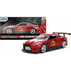 Jada Toys 2009 Nissan GT-R R35 Power Rangers Μεταλλικό Μοντέλο Αυτοκίνητου 1:32