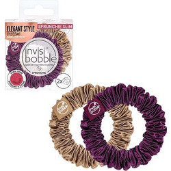 Invisibobble Sprunchie Slim The Snuggle Is Real Λαστιχάκια Μαλλιών 2 τεμάχια