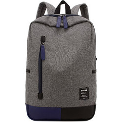 Ozuko Unisex Casual Σχολική Τσάντα Πλάτης Γυμνασίου - Λυκείου Γκρι 8822-GRA