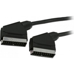 Καλώδιο MediaRange SCART/SCART 3.0M Black (MRCS107)