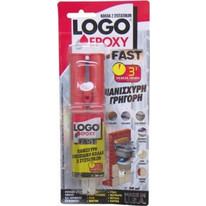 Logo Epoxy Fast Εποξική Kόλλα 2 συστατικών 30 ml