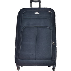 Ormi QR701 Βαλίτσα Μεγάλη 80x50x25cm με 4 Ρόδες Μαύρη