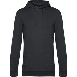 B&C Collection Ανδρικό Φούτερ με Κουκούλα & Τσέπες Asphalt WU03W