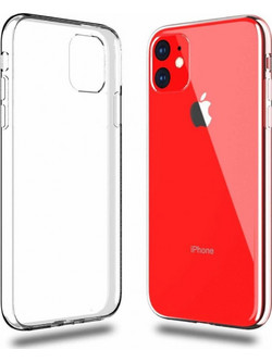 Back Cover Σιλικόνης Διάφανο (iPhone 11)