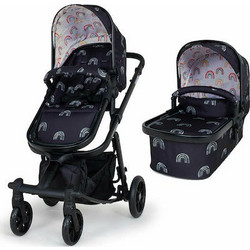 Cosatto Giggle Quad Καρότσι Μωρού 2 σε 1 Night Rainbow
