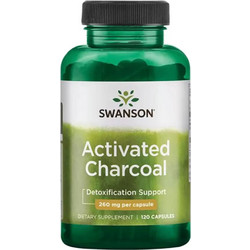 Swanson Activated Charcoal 120 Κάψουλες