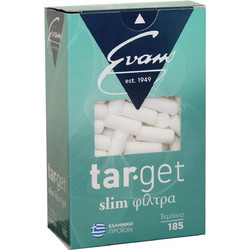 ΦΙΛΤΡΑ EVANS SLIM 6mm 185 ΤΕΜ
