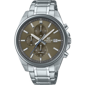 Casio Edifice Ανδρικό Ρολόι Χρονογράφος με Ασημί Μεταλλικό Μπρασελέ EFV-610D-5CVUEF Casio Edifice Ανδρικό Ρολόι Χρονογράφος με Ασημί Μεταλλικό Μπρασελέ EFV-610D-5CVUEF
