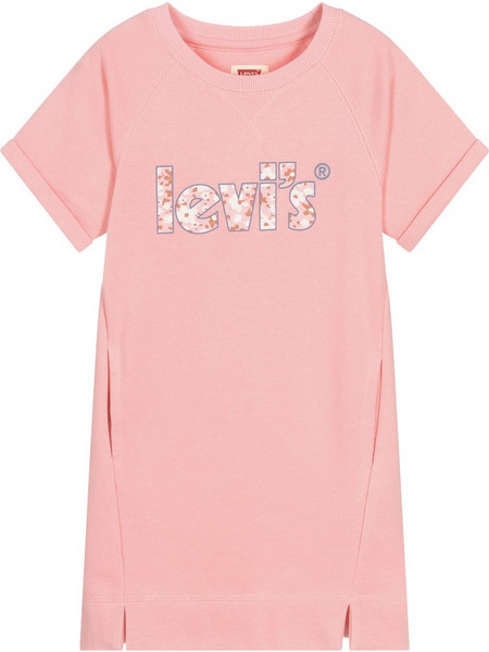 Levi's Παιδικό Φόρεμα Ροζ 4EH210-AED