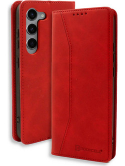 Bodycell Pu Leather Book Red (Samsung Galaxy S23 Plus)