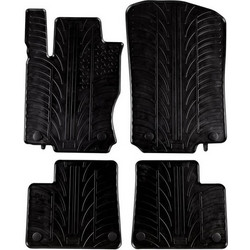 Πατάκια Αυτοκινήτου Gledring 0328 Mercedes GLE W166 2015-2019 / GLE C292 2015-2019 / ML W166 2011-2019 Μαύρο 4 Τεμάχια