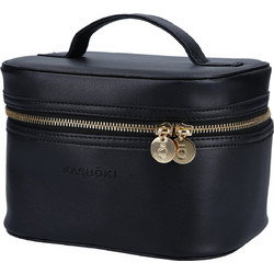 Kashoki Vanity Case Makeup Bag Γυναικείο Νεσεσέρ Ταξιδίου 20x13.9x16cm Μαύρο