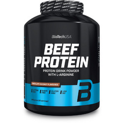 Biotech USA Beef Chocolate Coconut Πρωτεΐνη Γράμμωσης Χωρίς Λακτόζη & Γλουτένη 1.82kg