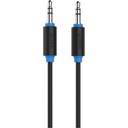 Prolink Καλώδιο 3.5mm male - 3.5mm male Μαύρο 0.5m Prolink PB105-0050 00611
