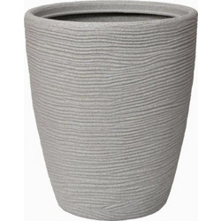 Γλάστρα CONICO ALTO RIGATO TCRI PV 70-Shabby Corda