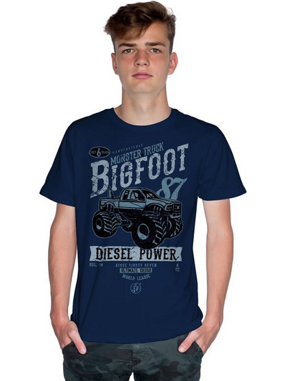 BIG FOOT DIESEL POWER (Κοντομάνικο Ανδρικό / Unisex) - French navy