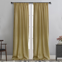 Maison Blanche Κουρτίνα με Τρέσα 145x290 Ριγέ 2499/107