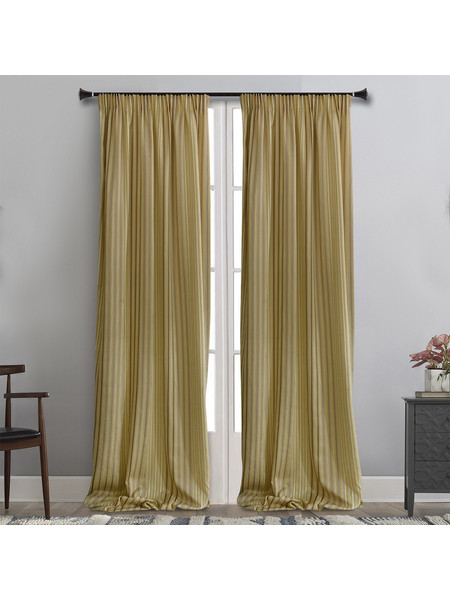 Maison Blanche Κουρτίνα με Τρέσα 145x290 Ριγέ 2499/107