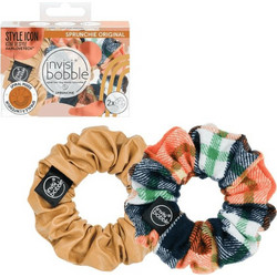 Invisibobble Sprunchie Duo Fall in Love It's Sweater Time 2τμχ - Λαστιχάκια Μαλλιών