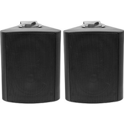 SPT-520 Ηχεία Τοίχου 55W Αδιάβροχα Μαύρα (Ζεύγος)