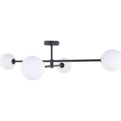 TK Lighting Sarius Κρεμαστό Φωτιστικό Οροφής G9 Μαύρο 4735