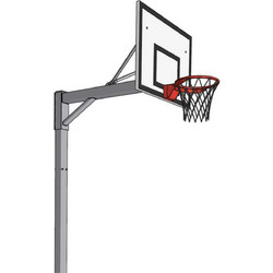 Ταμπλό μπασκέτας πλέξιγκλας (plexiglass) 180x120 cm