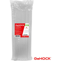 Ράβδοι Σιλικόνης Διάφανο 11mm 34τμχ GeHock 60-GS11300T