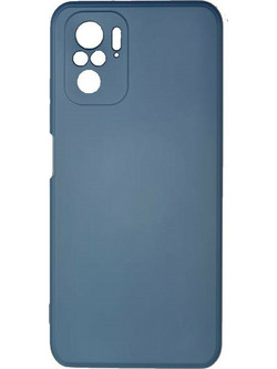 Θήκη Silicon Lite για Xiaomi Redmi Note 10, 10S Back Cover Blue
