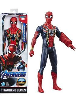Hasbro Marvel Avengers Titan Hero Series Iron Spider Φιγούρα Δράσης για 4+ Ετών 30cm